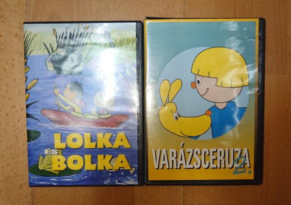 2 klasszikus rajzfilm DVD-n: Lolka és Bolka, Varázsceruza
