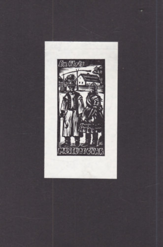 Ex Libris - Museu de Ovar (eredeti nyomat)