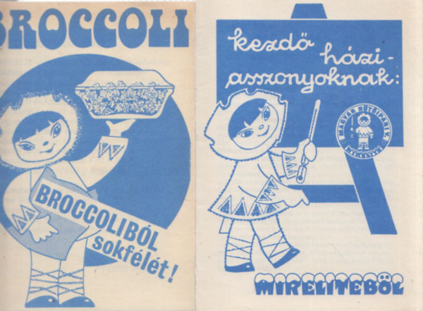 2 db gasztro fzet: Broccolibl sokflt!Kezd hziasszonyoknak mirelitbl