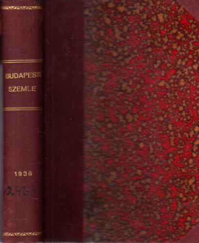 Voinovich Gza - Budapesti Szemle 242. ktet - 704.,705.,706. szm