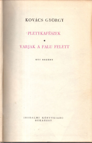 Kov�cs Gy�rgy - Pletykaf�szek-Varjak a falu felett