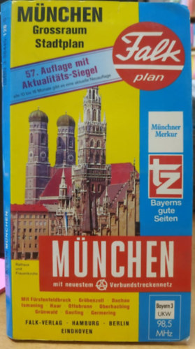 Mnchen Grossraum-Stadtplan