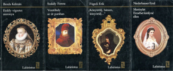 4 db Labirintus k�nyv