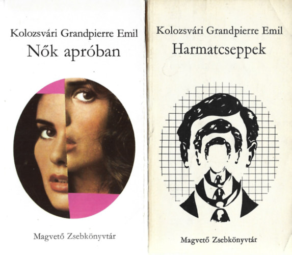 Kolozsvri Grandpierre Emil - 2 db Magvet Zsebknyvtr, Nk aprban, Harmatcseppek