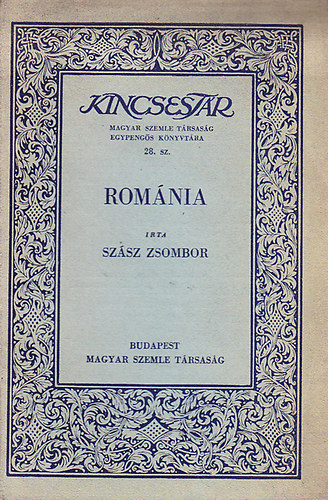 Szsz Zsombor - Romnia (Kincsestr)