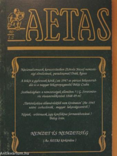 Aetas 1990/1-2. Trtnettudomnyi folyirat