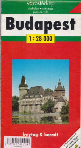 Budapest vrostrkp 1:28000