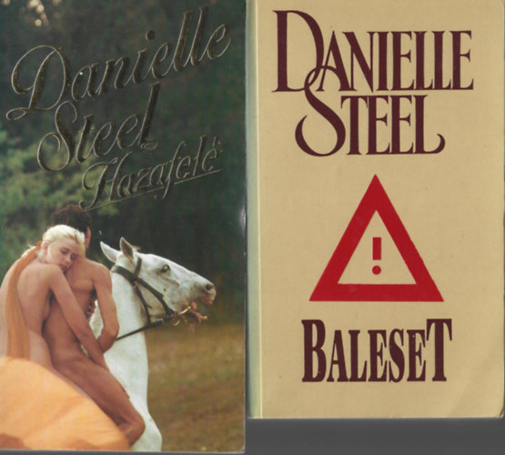 Danielle Steel - 2 db knyv, Hazafel, Baleset