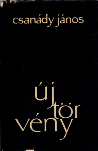 Csan�dy J�nos - �j t�rv�ny