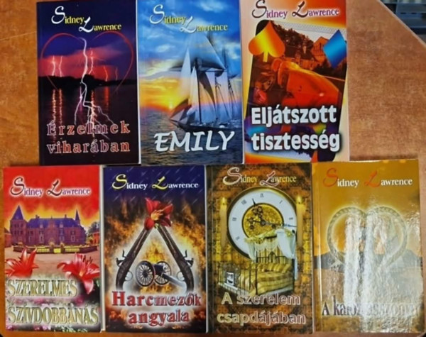 Sindey Lawrence - 7db Sidney Lawrence reg�ny: Emily + �rzelmek vihar�ban +Szerelmes sz�vdobban�s+Harcmez�k angyala+