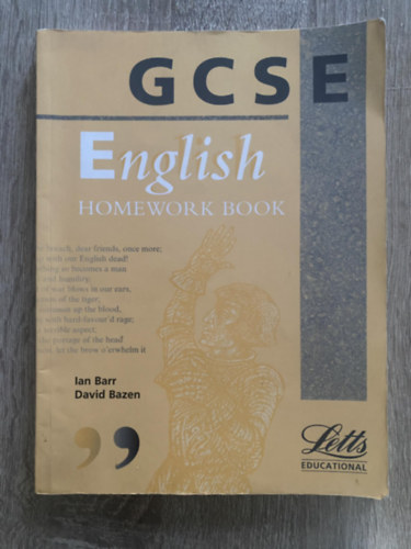 David Bazen Ian Barr - GCSE English - Homework Book (GCSE Textbooks)