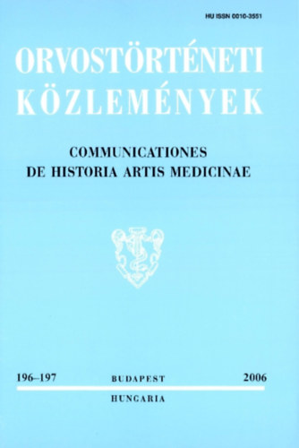 Orvostrtneti kzlemnyek 196-197, 2006