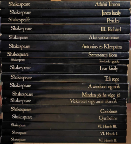 William Shakespeare - 18 db ktet a Shakespeare BBC sorozatbl