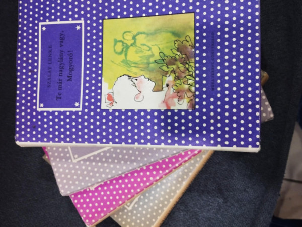 Madeleine Gilard, Szalay Lenke, G. Szabó Judit Ingrid Bredberg - 4 db-os KÖNYVMENTŐ AJÁNLAT, ifjúsági: Te már nagylány vagy, Mogyoró!+ Katrin professzor+ Gálaest a Miniklubban+ Megérjük a pénzünket!