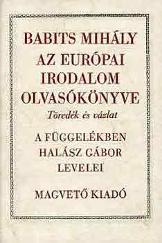 Babits Mih�ly - Az eur�pai irodalom olvas�k�nyve