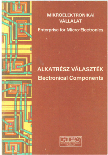 Mikroelektronikai vállalat alkatrész választék