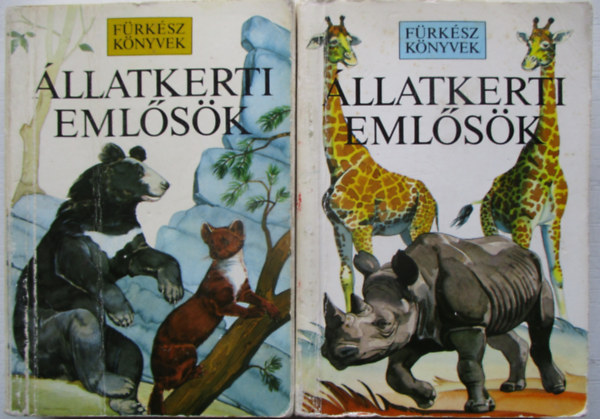 J.A.-Pearson, B. Burton - llatkerti emlsk I-II. (frksz knyvek)