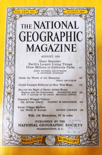 National Geographic- August 1959 (vol. CXVI, no. 2)