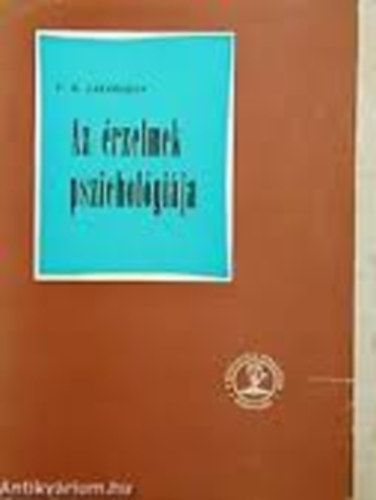 P.M. Jakobszon - Az rzelmek pszicholgija