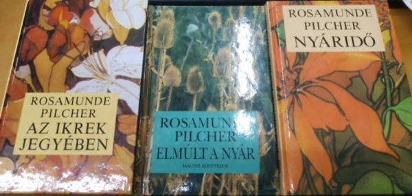 Rosamunde Pilcher - Az Ikrek jegyben + Nyrid + Elmlt  a nyr (3 ktet)