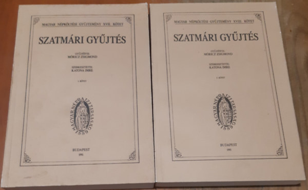 M�ricz Zsigmond  (szerk.) - Szatm�ri gy�jt�s I-II.
