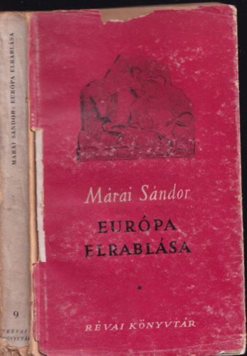 Mrai Sndor - Eurpa elrablsa (I. kiads)
