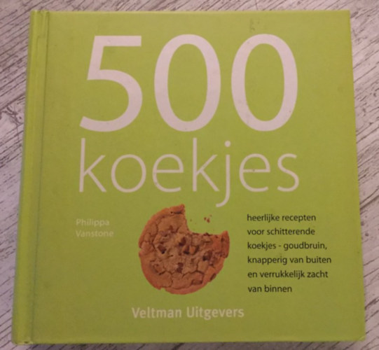 Philippa Vanstone - Dubbelgebakken koekjes - Kast vol kookboeken (Veltman Uitgevers)