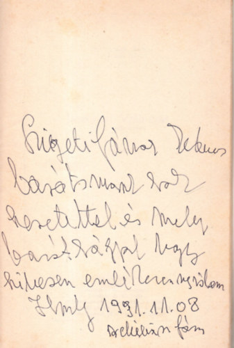 Dr. Mszros Jnos - Beismer Valloms-Versek, mfordtsok- dediklt