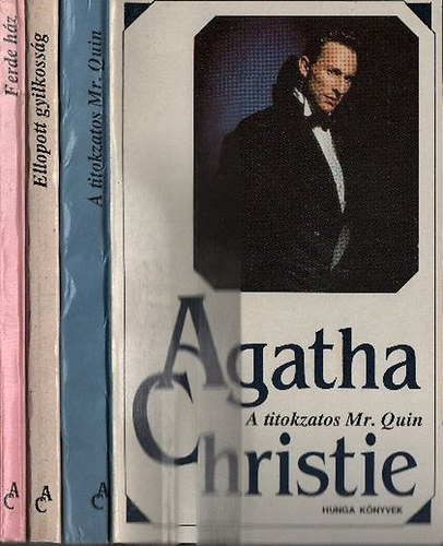Agatha Christie - 3 db. Agatha Christie krimi (A titokzatos Mr. Quin + Ellopott gyilkossg + Ferde hz)