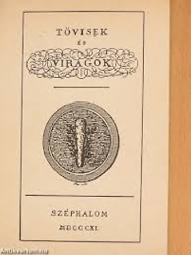 T�visek �s vir�gok (Reprint 1811)