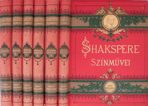 William Shakspere - Shakspere (Shakespeare) sz�nm�vei I-VI. (d�szkiad�s)