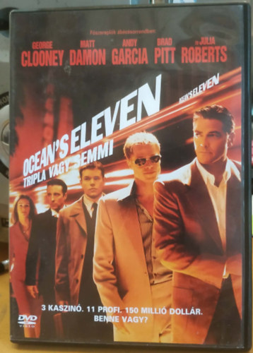 Matt Damon, Brad Pitt George Clooney - Ocean's Eleven - Tripla vagy semmi (1 DVD)