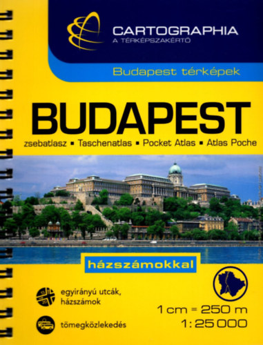 Budapest zsebatlasz (Cartographia)