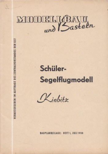 5 db rep�l�g�pmodell tervrajz: Vlastovka, Moskito, Kiebitz, Palisandra, Schuco