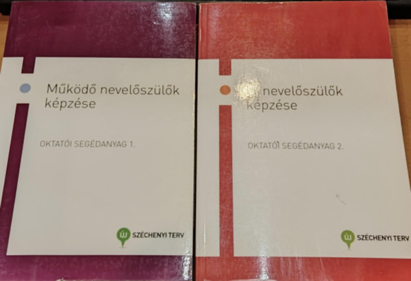 Fehr gota  (szerk.) Flpn Dr. Erd Mria (szerk.) - 2 db Oktati segdanyag 1-2. (I-II.): 1.: Mkd nevelszlk kpzse + 2.: j nevelszlk kpzse