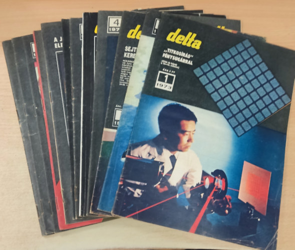 Delta - Tudom�nyos-technikai magazin 7. �vfolyam (1973), 1-12. sz�m