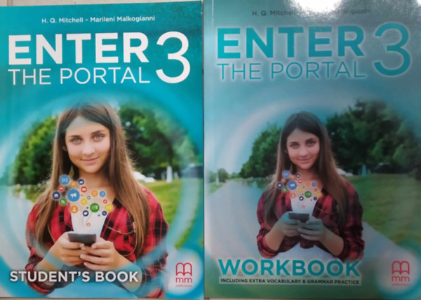 H. Q. Mitchell - Marileni Malkogianni - Enter the Portal 3 - Student's Book + Workbook