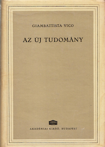 Giambattista Vico - Az j tudomny