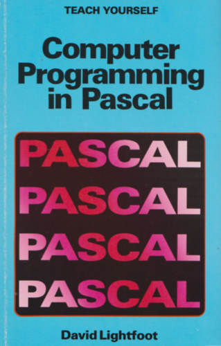 David Lightfoot - Computer Programming in Pascal