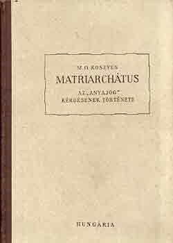 M.O. Koszven - Matriarch�tus