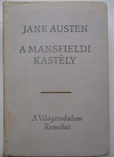 Jane Austen - A mansfieldi kast�ly