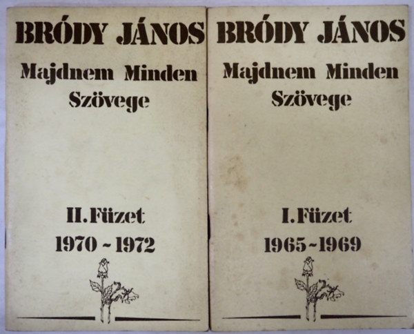 Br�dy J�nos - Majdnem minden sz�vege I-II. 1986