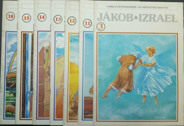 Szerz P. Pierre Thivollier Szerkeszt Rencsnyi Tibor Fordt Nemeshalmi Istvn Nemeshalmi Klra Grafikus Michel Rancon Lektor Marc Sevin - 7 db Isten npnek trtnete - A biblia kpregnyben : 3. Jkob-Izrael, 11. Dvid, 12. Dvid, 13. Salamon, 14. Illls, 15. Izajs, 18. Az ember s a bn