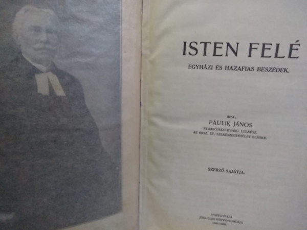 Paulik János - Isten felé - Egyházi és hazafias beszédek