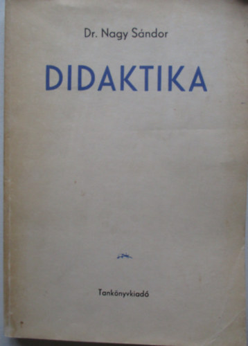 Dr. Nagy Sndor - Didaktika
