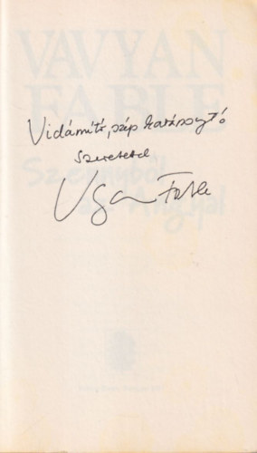 Vavyan Fable - Szennyb�l az Angyal - dedik�lt