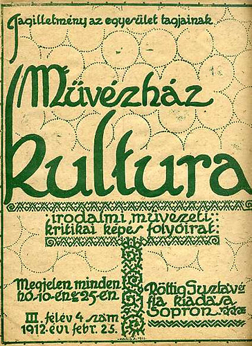 Mvszhz Kultura III. flv 4. szm (irod., mvszeti, kritikai kpes fi.)