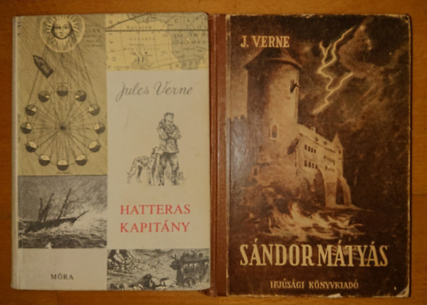 Jules Verne - kt regny Jules Verne-tl: Hatteras kapitny, Sndor Mtys
