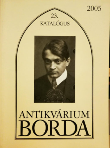 Borda Antikvárium 23. katalógus