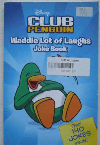 Club Penguin - Waddle Lot of Laughs Joke Book